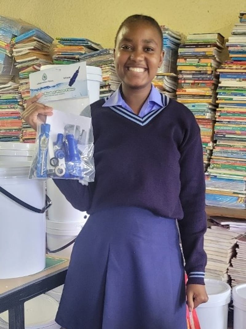A learner with a filter received at school
